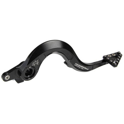 Hammerhead Suzuki RM-Z 250 2007-2017 CNC Alloy Black Brake Pedals Large Tip