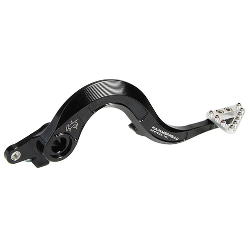 Hammerhead KTM 200 XC 2006-2009 CNC Alloy Silver Brake Pedals Large Tip