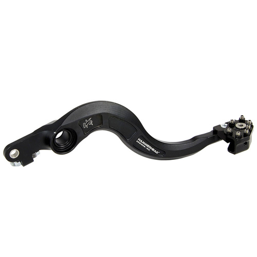 Hammerhead KTM 450 XC-F 2016-2020 CNC Alloy Black Brake Pedals Rotating Tip