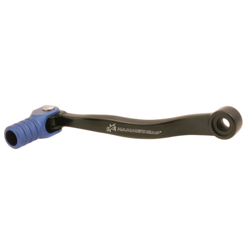 Hammerhead Husqvarna TE 150 2024-2025 Black/Blue Forged Gear Lever Knurled Tip (+20mm)
