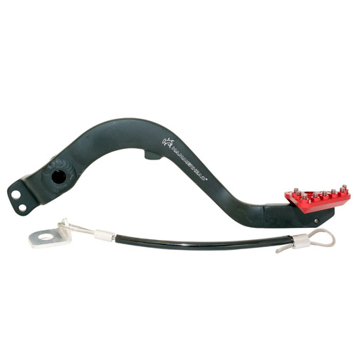 Hammerhead Honda Red Forged Alloy Brake Pedals CRF 250 L 2013-2020