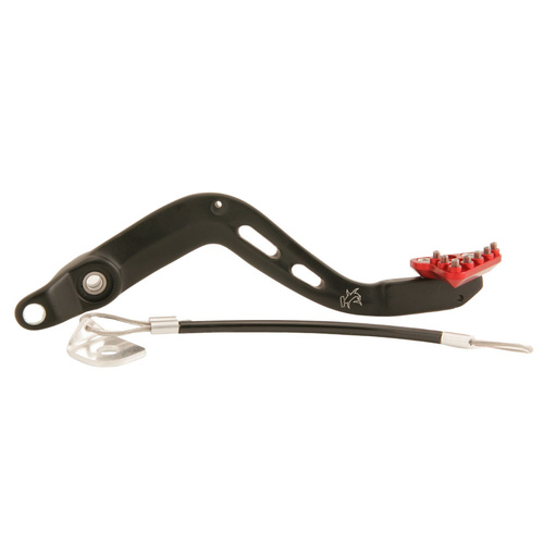 Hammerhead Beta Red Forged Alloy Brake Pedals RS 500 4T 2020-2022