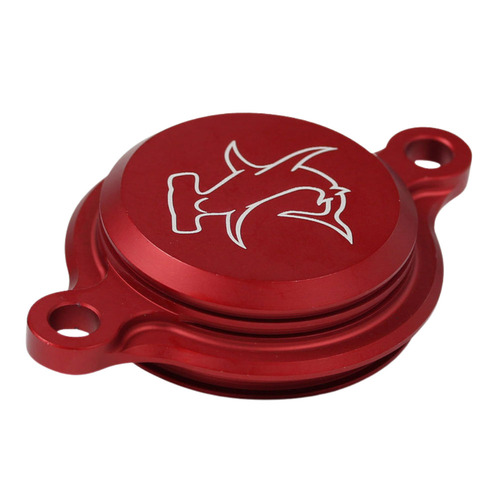 Hammerhead Yamaha Red Oil Filter Cover YZ 450 F 2010-2024