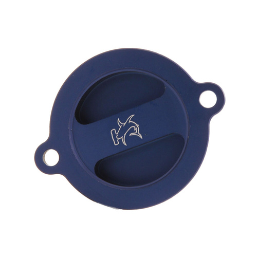 Hammerhead Yamaha YZ 250 FX 2015-2022 Blue Oil Filter Cover