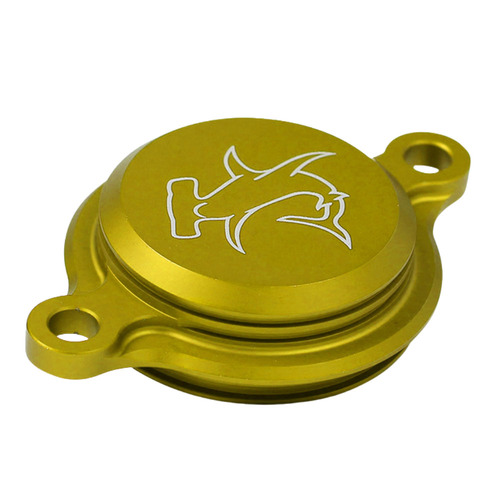Hammerhead Yamaha Gold Oil Filter Cover YZ 450 F 2010-2024