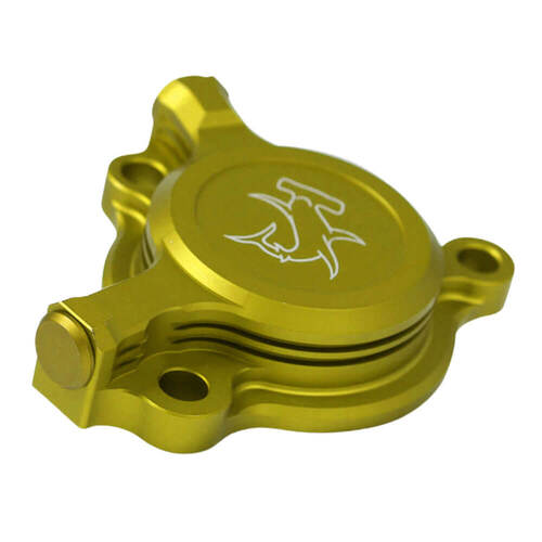 Hammerhead Yamaha Gold Oil Filter Cover YZ 250 F 2003-2013