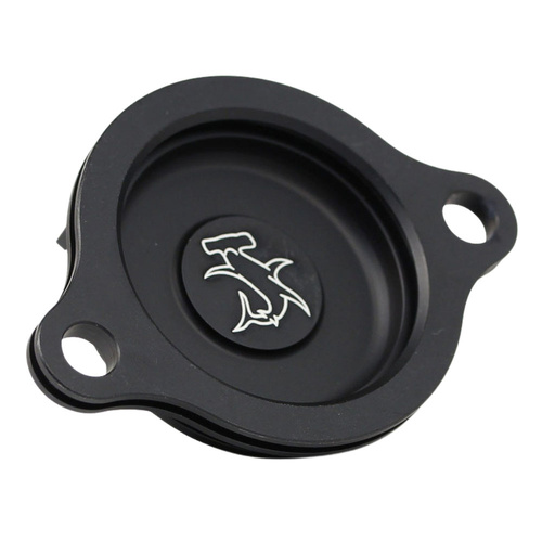 Hammerhead Kawasaki KX 250 F 2005-2020 Black Oil Filter Cover