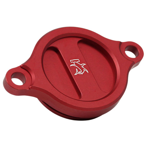 Hammerhead Suzuki Red Oil Filter Cover RM-Z 450 2005-2016