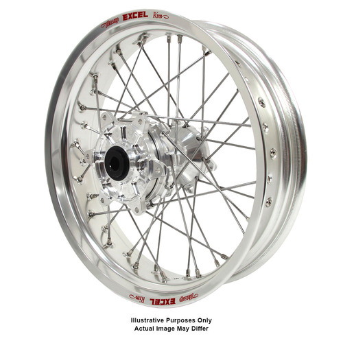 Honda Africa Twin CRF1000L Adventure Haan Silver Hubs / Excel Silver Rims Rear Wheel