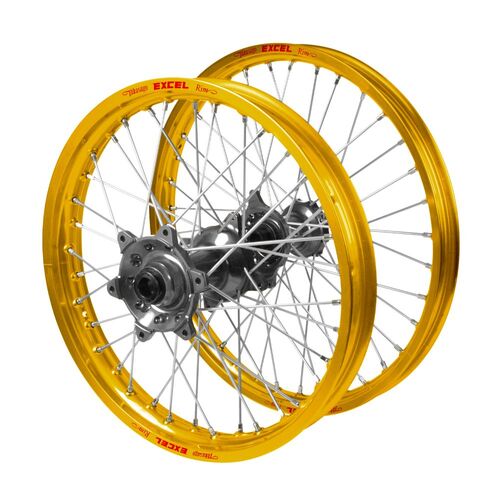 Gas Gas Haan Titanium Hubs / Excel Gold Rims Wheel Set