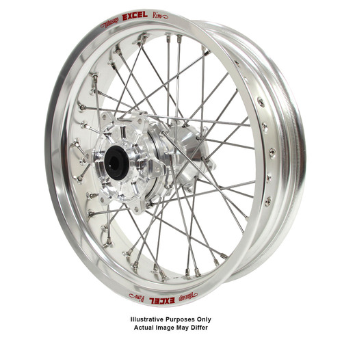 KTM 950-990 Adventure Silver Excel Rims / Silver Haan Hubs Rear Wheel