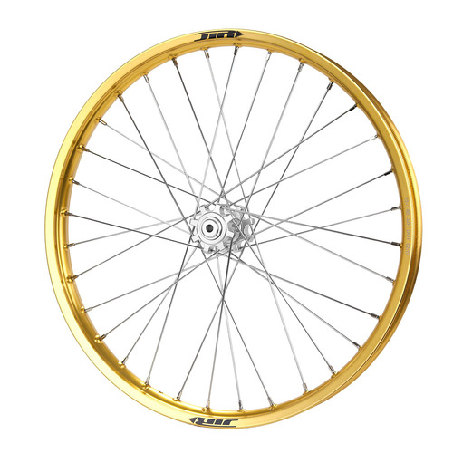 JTR Speedway Silver Hubs / Gold Rims Front Wheel 23*1.60