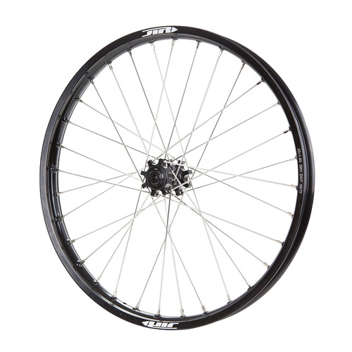 JTR Speedway Black Hubs / Black Rims Front Wheel 23*1.60