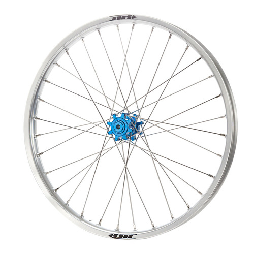 JTR Speedway Blue Hubs / Silver Rims Front Wheel 23*1.60