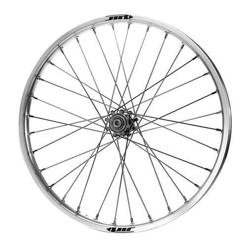 JTR Speedway Black Hubs / Silver Rims Front Wheel 23*1.60