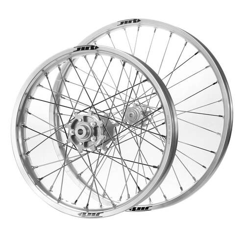 JTR Speedway Silver Hubs / Silver Rims Wheel Set 23 / 19*2.15