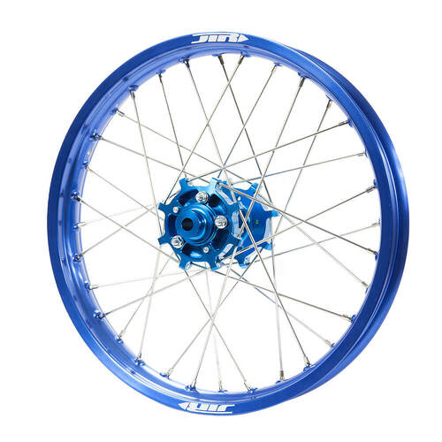 JTR Speedway Blue Hubs / Blue Rims Rear Wheel 19*2.15