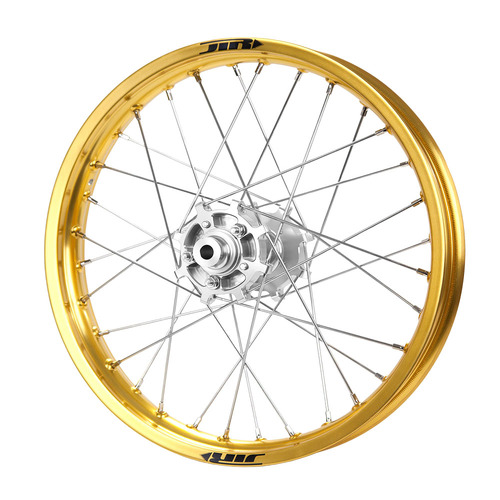 JTR Speedway Gold Rims / Silver Hubs Rear Wheel