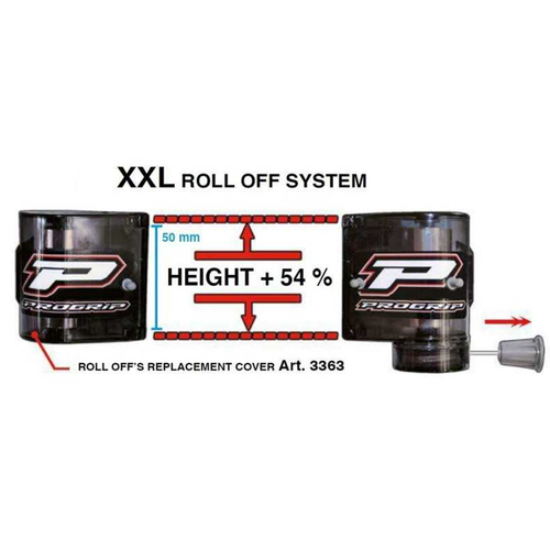 Progrip XXL Roll Off System Mounted With Anti Stick Lens