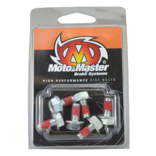 Moto-Master TM Front Disc Mounting Bolts (6 pcs)