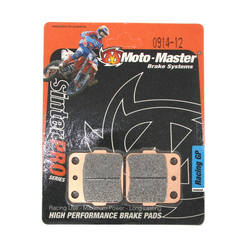 Moto-Master Kawasaki SinterPro Racing GP Rear Brake Pads KX 85 2001-2024