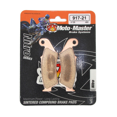 Moto-Master Honda Nitro Front Brake Pads CR 125 R 1987-1994