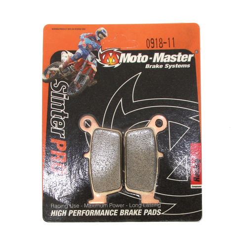 Moto-Master Gas Gas MC 300 2000-2013 SinterPro Racing Rear Brake Pads