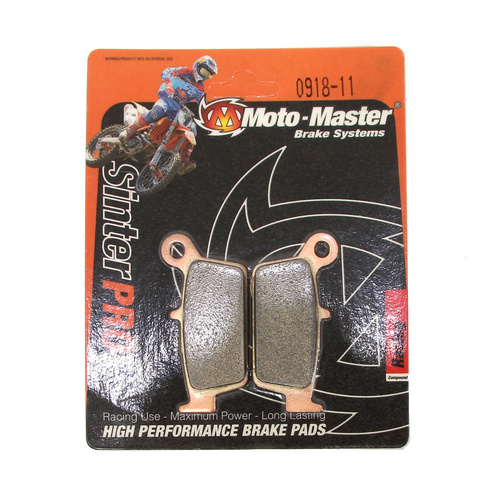Moto-Master Kawasaki SinterPro Racing Rear Brake Pads KLX 400 R 2003-2006