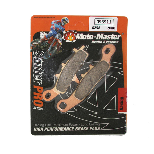 Moto-Master Kawasaki SinterPro Racing Front Brake Pads KX 85 2001-2024