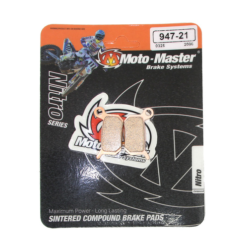 Moto-Master Cobra Nitro Rear Brake Pads