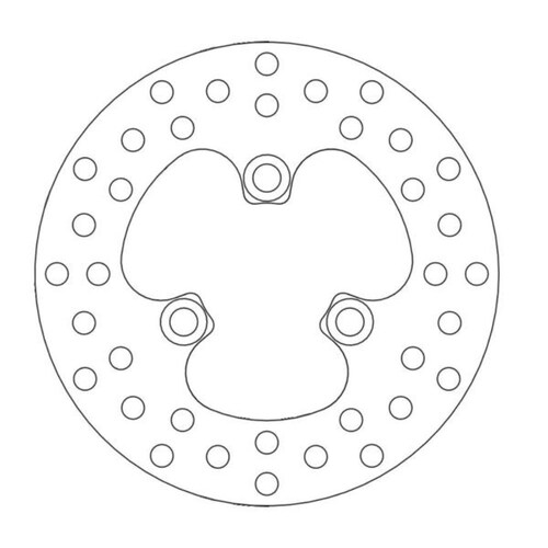 Moto-Master Honda Right Front Round Series Disc TRX 300 X 1999
