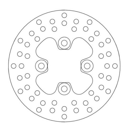 Moto-Master Yamaha Right Front Round Series Disc YFZ 450 2004-2024