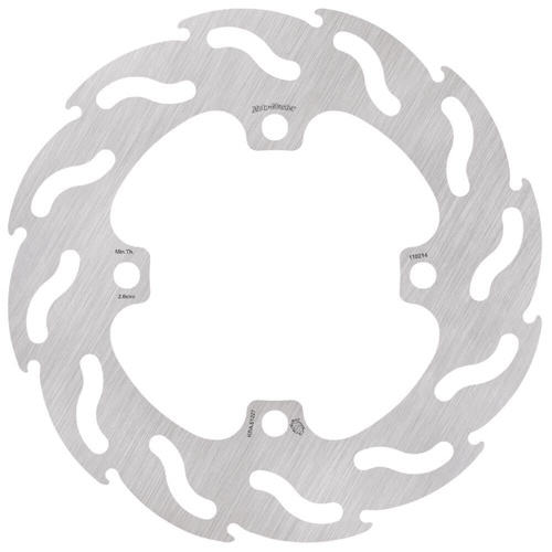 Moto-Master Kawasaki KX 85 2001-2025 Rear Flame Fixed Disc