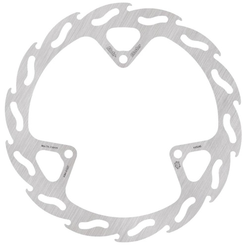 Moto-Master KTM Left Front Flame Fixed Disc