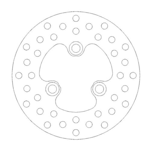 Moto-Master Suzuki LTR 450 2006-2011 Left Front Round Series Disc