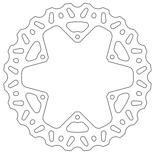 Moto-Master Yamaha YZ 250 FX 2015-2018 Rear Nitro Series Disc