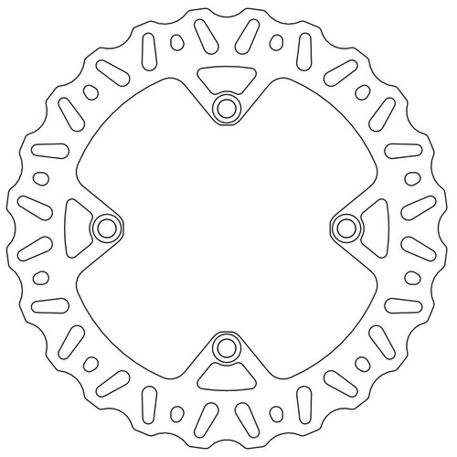 Moto-Master Husqvarna Rear Nitro Series Disc TE 310 2011-2013