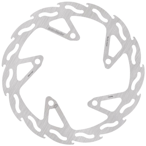 Moto-Master Kawasaki Right Front Flame Fixed Disc