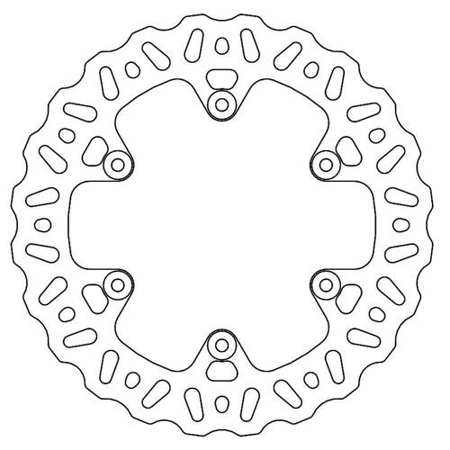 Moto-Master Gas Gas Rear Nitro Series Disc EC 125 1995-2015