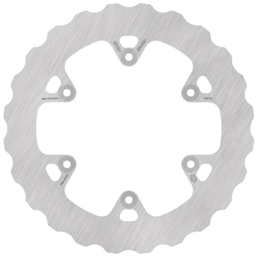 Moto-Master Gas Gas EC 125 1995-2015 Rear Mud Solid Disc