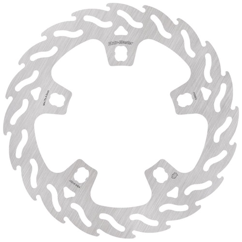 Moto-Master Harley Davidson FLHP 107 POLICE ROAD KING 2017-2019 Streetbike Right Front Custom Flame Fixed Disc