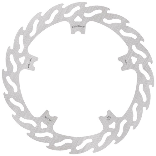 Moto-Master Harley Davidson FLD 96 DYNA SWITCHBACK 2012-2016 Streetbike Left Front Custom Flame Fixed Disc