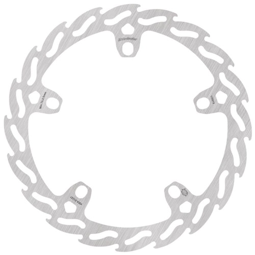 Moto-Master Indian CHALLENGER DARK HORSE 1800 2020-2025 Streetbike Left Front Flame Fixed Disc