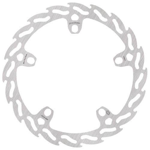 Moto-Master Indian Right Front Flame Fixed Disc