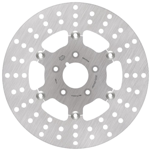 Moto-Master Harley Davidson FLH 82 ELECTRA GLIDE 1981-1983 Streetbike Left Front Adrian Disc with Steel Carrier