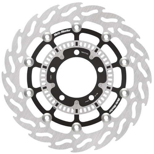 Moto-Master Kawasaki Streetbike Left Front Flame Floating Disc (MM-112073)