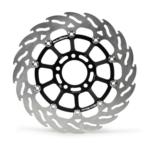 Moto-Master Triumph Streetbike Right Front Flame Floating Disc STREET TRIPLE 675 2013-2017