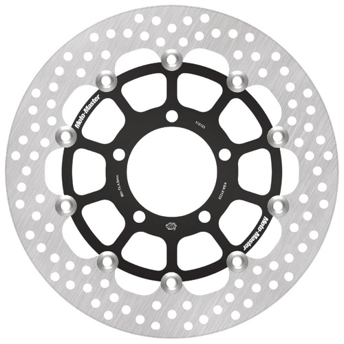 Moto-Master Kawasaki Z 750 2007-2012 Streetbike Left Front Halo Floating Disc