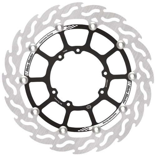 Moto-Master Vertemati 320mm Supermoto Front Left Flame Floating Racing Disc (MM-112228)