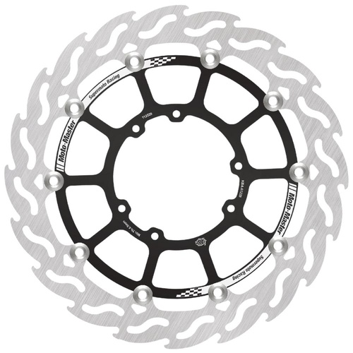Moto-Master Vertemati 320mm Supermoto Front Left Flame Floating Racing Disc